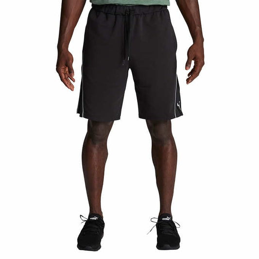 PUMA Men's Workout Running Shorts - Gym Shorts for Men - Stretchlite  Black, XXL