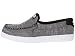 DC Men's Scoundre Slip-On Casual Skate Shoe Black/Heather Grey 6.5 D - Medium