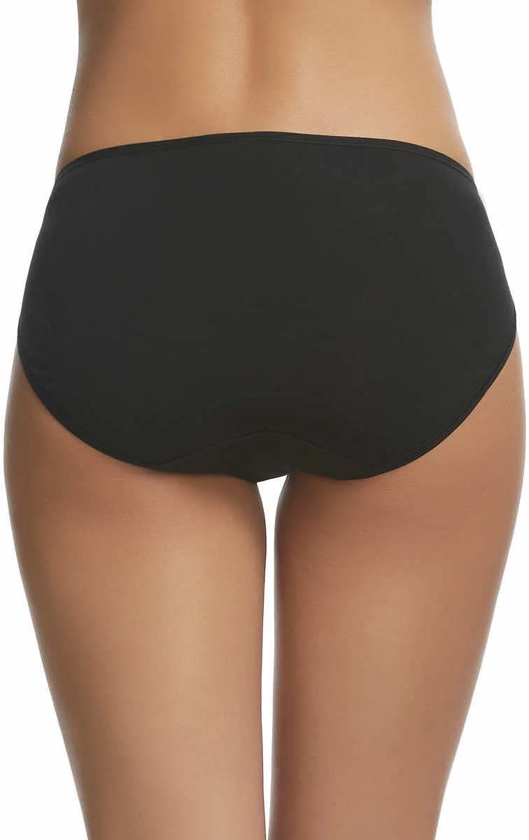 Felina Womens 8 Pack Cotton Modal Stretch Hi-Cut Brief (US, Alpha, Small, Regular, Regular, Newsprint)
