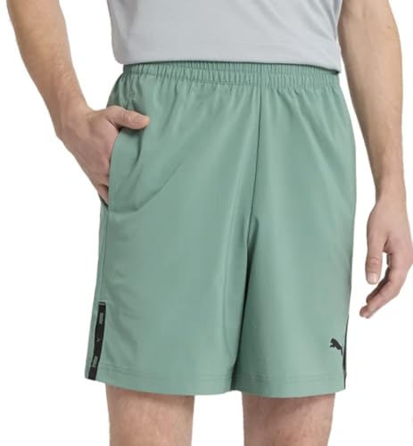 PUMA Men's Lightweight Active Woven Short (US, Alpha, Small, Regular, Regular, Green)