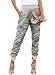 Eytino Women Yoga Sweatpants Drawstring Camo Print Joggers Pants Stretch Lounge Pants with Pockets,Large Green 109