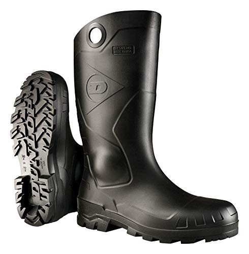 Dunlop Male Waterproof Boots Size 7 Black - Case of: 1