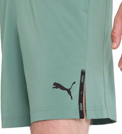 PUMA Men's Lightweight Active Woven Short (US, Alpha, Small, Regular, Regular, Green)