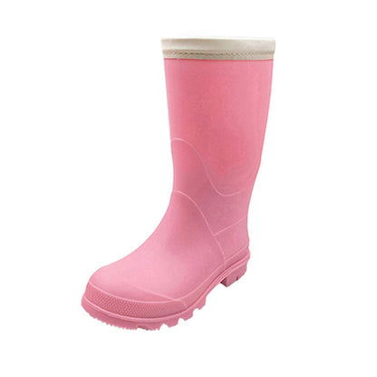 WBuffalo Boys Girls Rain Boots  Teen Pink 4.5-5 M US Big Kids