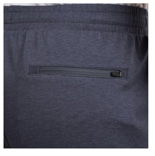 KIRKLAND Signature Men's Moisture Wicking Lounge Short with Pockets (US, Alpha, Small, Regular, Regular, Blue)