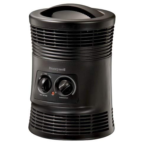 Honeywell 360 Surround Indoor Heater Black 1500W HHF360B for Home or Office