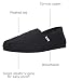 TOMS Men's Classic Alpargata Slip-On, Black Black