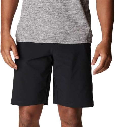 Columbia Mens Lightweight Tech Short (US, Waist, 30, Regular, Black)