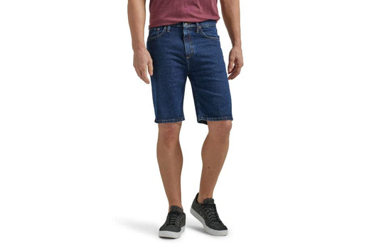 Wrangler Men's 5 Pocket Denim Shorts (Waist, Numeric_40, Regular, Midnight)