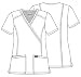 Cherokee Women Scrubs Top Workwear Revolution Mock Wrap WW610, S, Navy