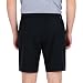 Gerry Men's Lightweight 4-Way Stretch Trail Hiking Shorts (Black, Small)