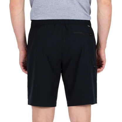 Gerry Men's Lightweight 4-Way Stretch Trail Hiking Shorts (Black, XX-Large)