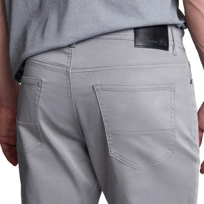 English Laundry Men's Straight Fit Stretch Lightweight 5-Pocket Pant (Gray, 36W x 32L)