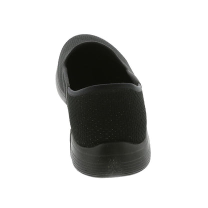 Skechers Womens Hands Free Slip-ins On-The-Go Swift - Luminary Black/Gold, 11 Medium