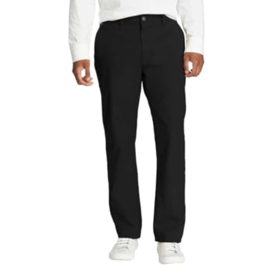 Eddie Bauer Mens Stretch Canvas Utulity Pant (US, Waist Inseam, 38, 34, Black)