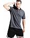 NELEUS Men's Running Shirt Workout Athletic Shirts with Hoodie Pack of 3,5112,Black/Grey/White,Large