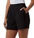 32 Degrees Cool Women's Pull On Pleated Short (US, Alpha, XX-Large, Regular, Regular, Black)