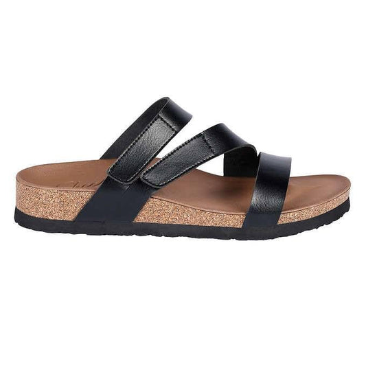 Skechers Womens Arch Comfort Podiatrist Designed Shape 9 Black Sandal