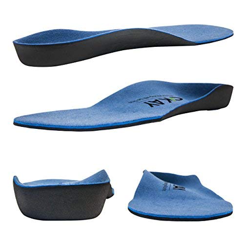 Arch Support Orthotic Shoe Insoles for Women-Men Shoe Inserts Recommended for Plantar Fasciitis Fallen Arches or Flat Feet Pain Relief, Injury Prevention and Faster Recovery