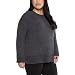 Matty M Ladies' Chenille Tunic Sweater, Crewneck, Ribbed Cuffs and Hem, Wide Sleeves, Multiple Colors (US, Alpha, XX-Large, Plus, Regular, Gray)
