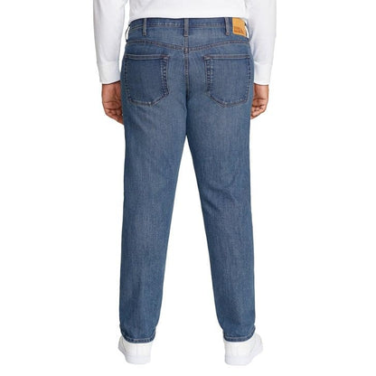 Eddie Bauer Men’s Regular Fit Stretch Jean (Blue, 32W x 30L)