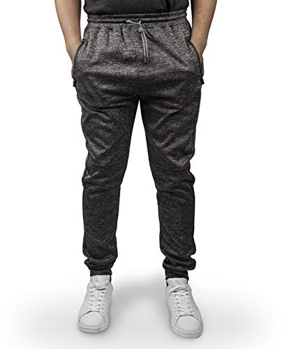 Burnside Men's Swift Performance Fleece Jogger (XX-Large Charcoal)