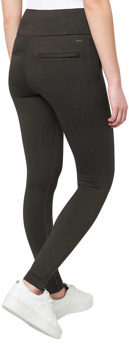 Mondetta Womens Midweight High Rise Jacquard Knit Legging (US, Alpha, XX-Large, Regular, Regular, Chicory Coffee)