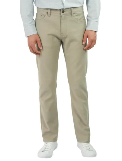 JACHS New York Mens Heavyweight Twill 5 Pocket Stretch Pant (US, Waist Inseam, 32, 34, Regular, Regular, Tan)