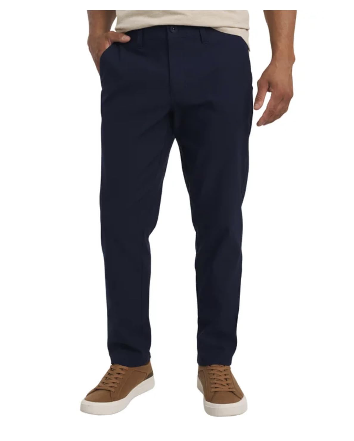 Weatherproof Vintage Men's Water Resistant Active Stretch Straight Fit Tech Pant (US, Waist Inseam, 38, 29, Regular, Regular, Blue (Navy))