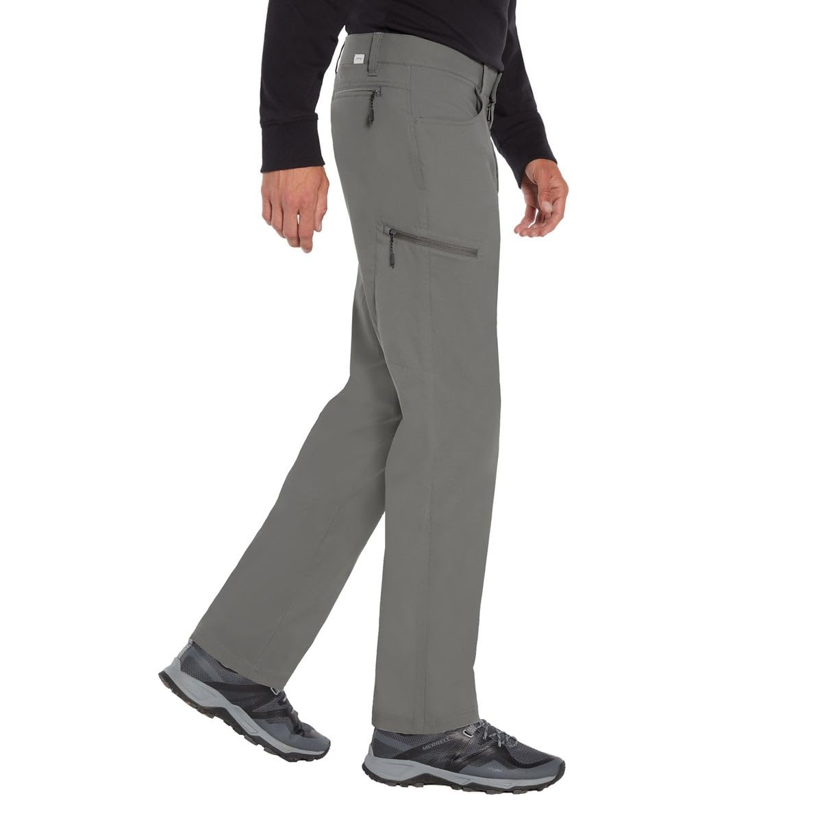Orvis Water-Resistant Utility Work Pant for Men's - Hiking Pants , Gray, 36x32