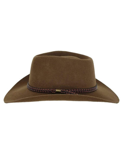 Outback Trading Company Men's Forbes Black Hat, Brown, Small