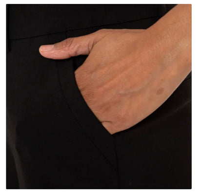 Mario Serrani Women's Slim Fit Pull On Capri Pant (US, Alpha, XX-Large, Regular, Regular, Multi (Black/White Gingham))