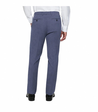 Calvin Klein Men's Wrinkle Resistant Slim Fit Stretch Dress Pant (US, Waist Inseam, 36, 30, Regular, Regular, Blue)