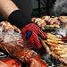 N/P Cmzailt BBQ Gloves 1472℉ Extreme Heat Resistant Food Grade Kitchen Fireproof Grill Gloves,Silicone Non-Slip Insulated Oven Mitts Universal Size for Cooking,Baking,Barbecue,Frying,Welding,Cutting