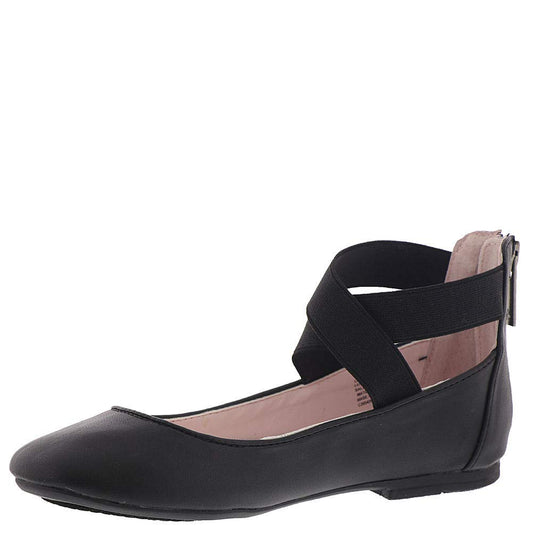 Nina Kids Girl's Marissa (Toddler/Little Kid/Big Kid) Black Smooth 4 Big Kid