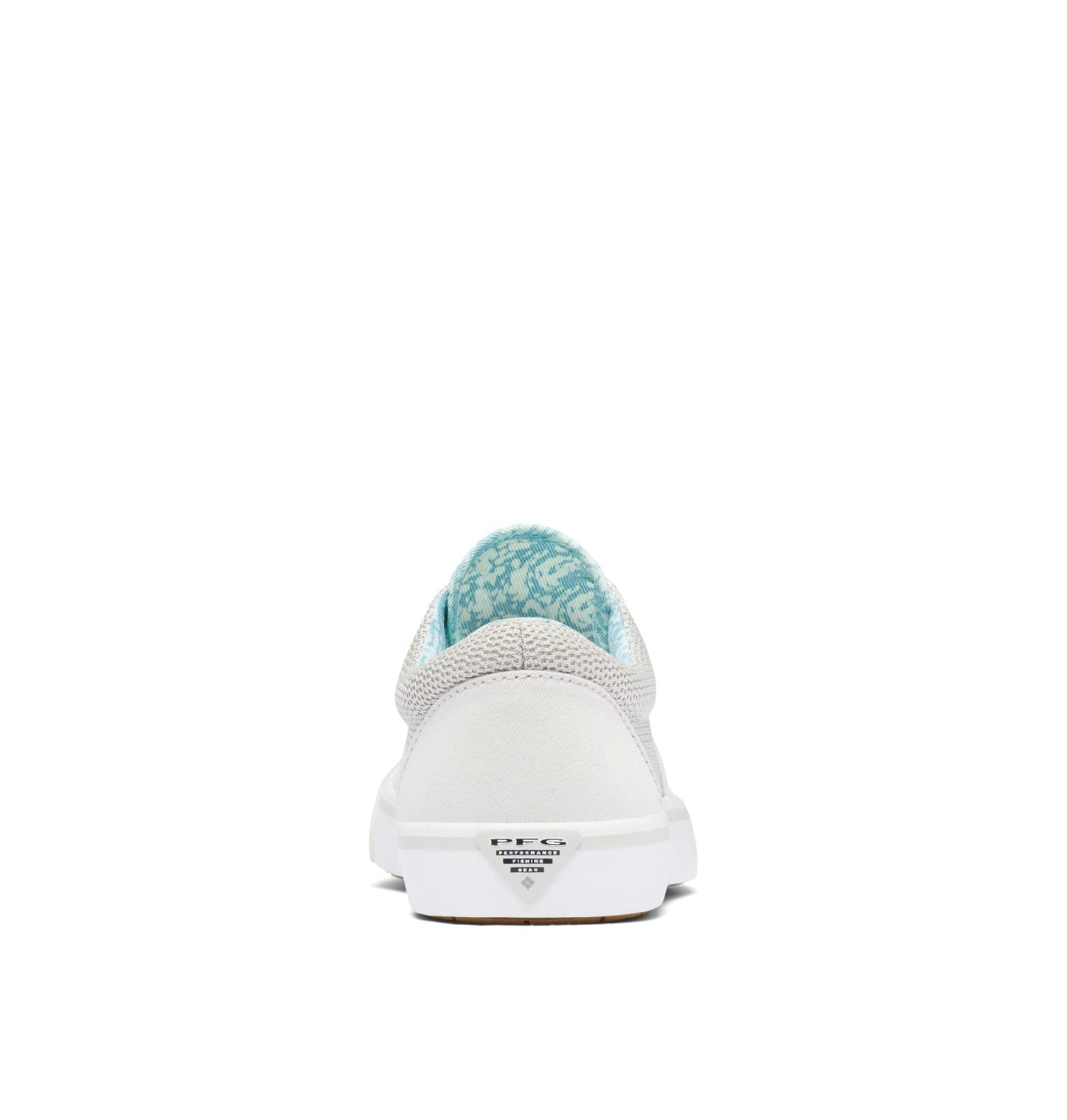 Columbia Women's Slack Water PFG Lace Boat Shoe, Grey Ice/Sea Wave, 5