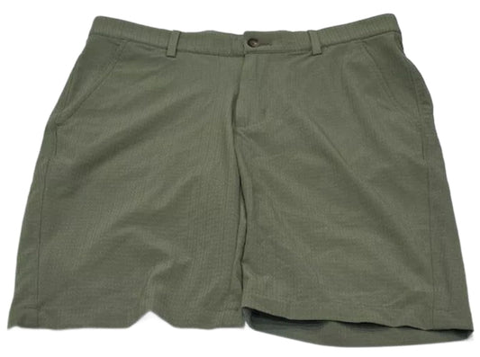 Greg Norman Men's Stretch Short (US, Numeric, 32, Regular, Regular, Green)