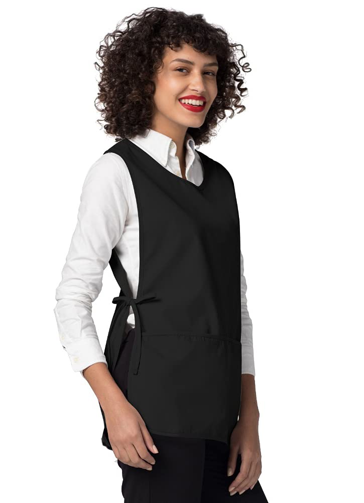 Adar Universal Cobbler Apron 2 Pack - Unisex Cobbler Apron - 7022 - Black - X