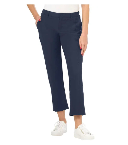 KIRKLAND Signature Women's Travel Pant (US, Numeric, 14, Regular, Regular, Navy (Blue))