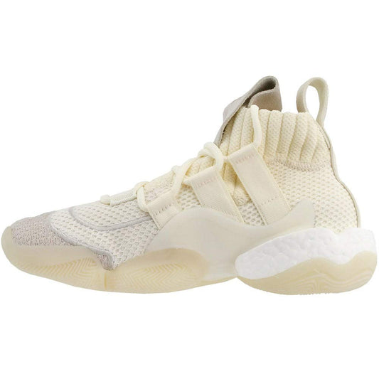 adidas Mens Crazy Byw X Lace Up Sneakers Shoes Casual - Off White - Size 10 D