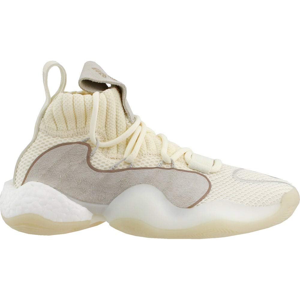 adidas Mens Crazy Byw X Lace Up Sneakers Shoes Casual - Off White - Size 10 D