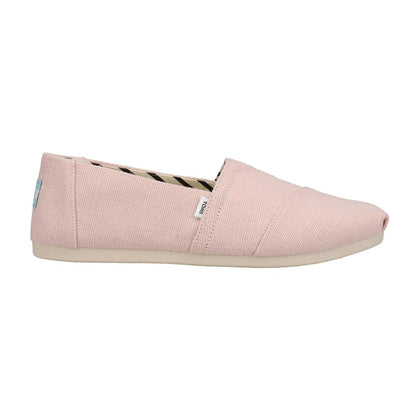 TOMS Alpargata Loafer Flat, Cloudy Pink Heritage Canvas