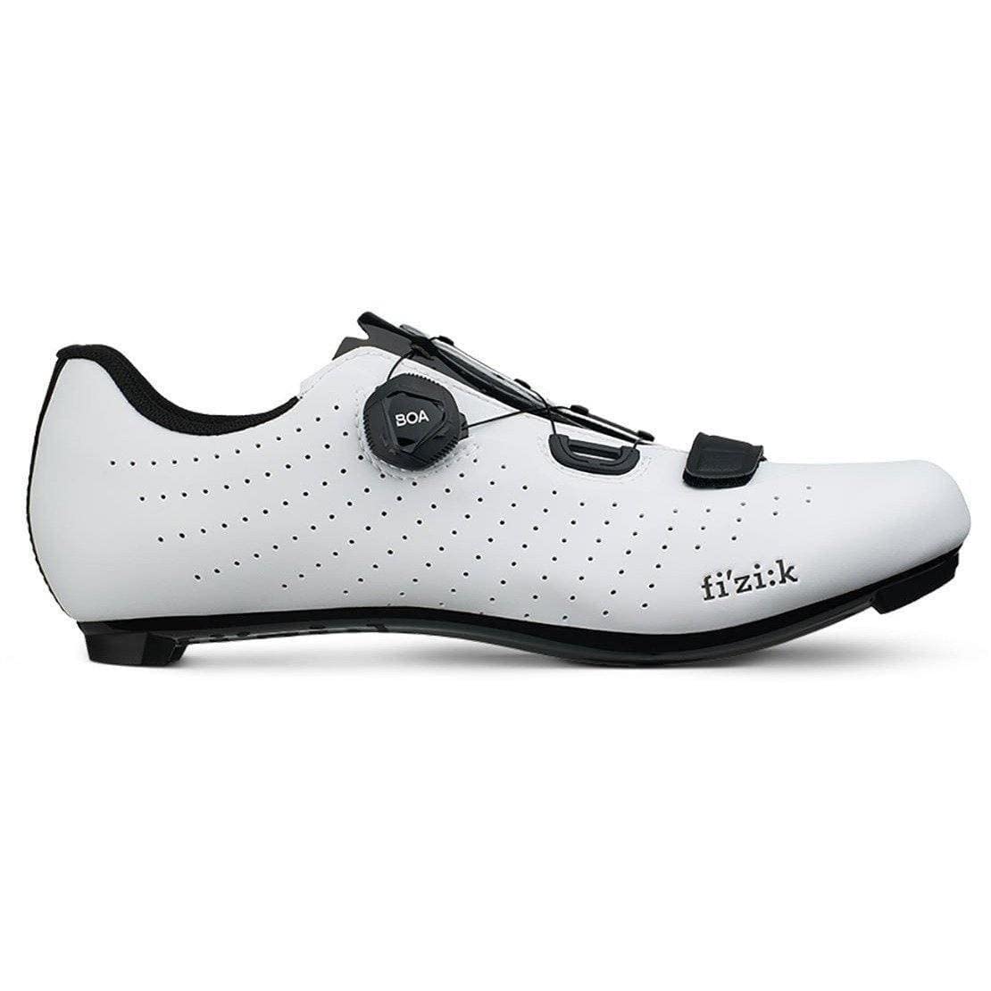 Fizik Tempo Overcurve R5 White 46 (12-12.5 US), Road Cycling Boa Shoes