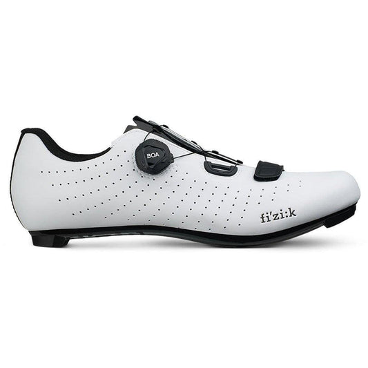 Fizik Tempo Overcurve R5 White 46 (12-12.5 US), Road Cycling Boa Shoes