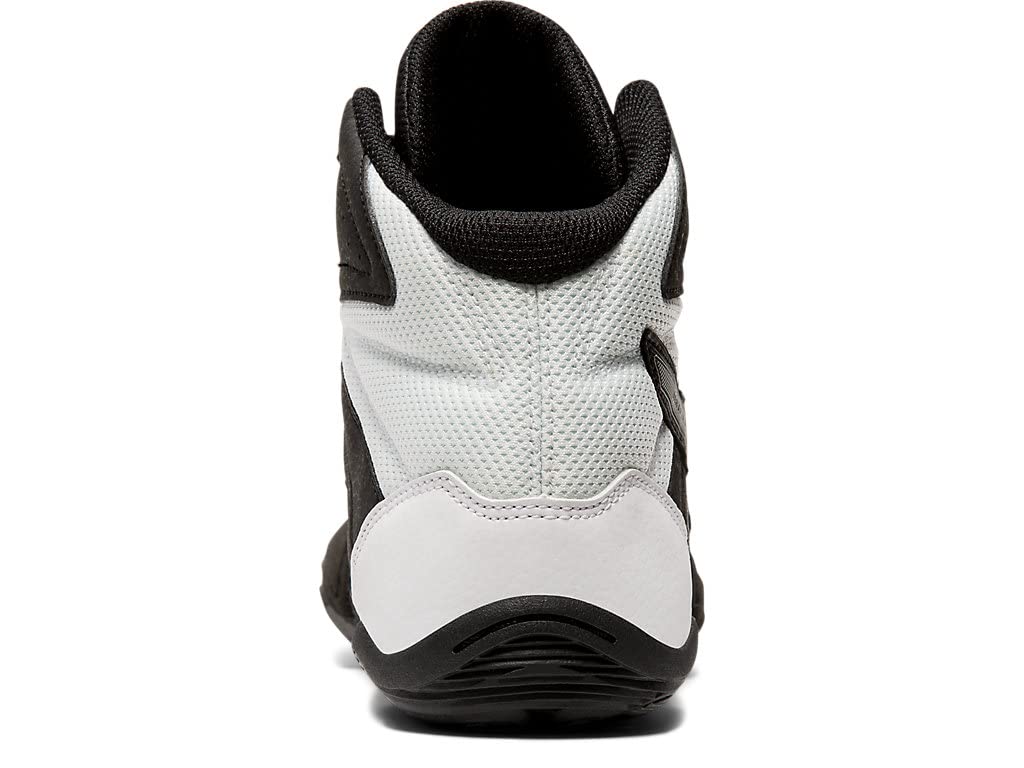 ASICS Men's Matflex 6 Wrestling Shoes, 6.5, Black/Silver