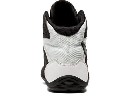 ASICS Men's Matflex 6 Wrestling Shoes, 6.5, Black/Silver