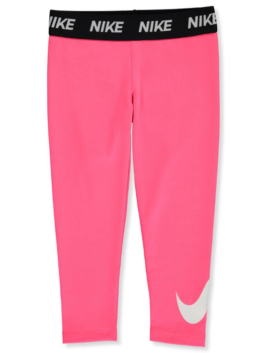 Nike Little Girls' Dri-Fit Leggings (Sizes 4-6X) - Racer Pink, 6X
