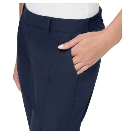 KIRKLAND Signature Women's Travel Pant (US, Numeric, 16, Regular, Regular, Navy (Blue))