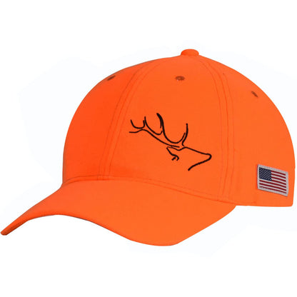 EDTREK High Performance Hat for Hunter and Angler - Waterproof Hunting Cap, Fishing Cap, Outdoor Cap (Hunter Safety Blaze Orange)