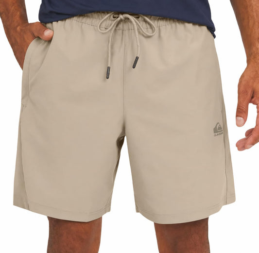 Quiksilver Men's Comfort Stretch Active Short (US, Alpha, XX-Large, Regular, Regular, Beige)